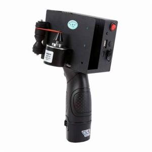 China 12.7mm Handheld Inkjet Printer Portable Expiry Date Variable Code Solvent on sale