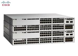 Quality Cisco Network Switch C9300-24S-E Cisco Gigabit Switch 9300 24-Port 1G SFP Uplinks Network Switch PWR-C1-715WAC-P Power for sale