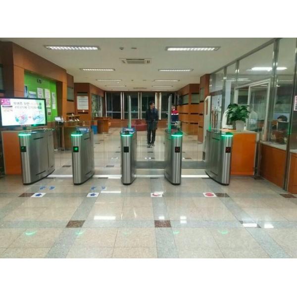 Security Biometric Control de Acceso Sliding Gate-QR Code -Colecionador de cartões-RFID/QR Code-Face Recognition/ ICID