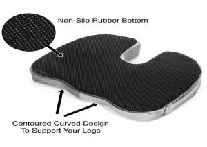 Quality U Shaped Memory Foam Seat Cushion Adult Hemorrhoid Bedroom Chair Pillow for sale