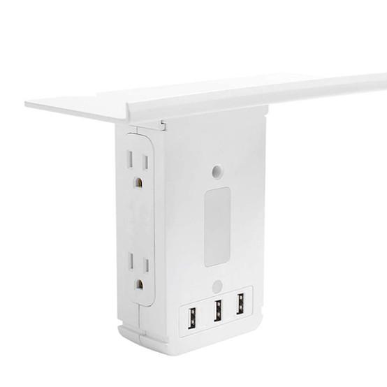 Buy Wall Power Socket with Surge Protector ETL cETL Passed 4 Outlets 3USB Night Light at wholesale prices