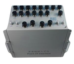Quality 200W Input Point Of Interface DIN Female Connector With 15 Input / 4 Output for sale
