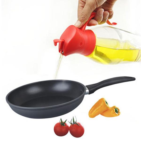 Kitchen Glass Seasoning Bottles 250ml Capacity With Drip Free Spouts