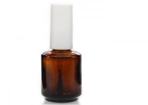 China Amber Glass 5ml Empty Nail Polish Bottles 33*54mm Customizable Portable on sale