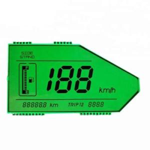 Quality HTN Custom LCD Digital Car Speedometer Display Transflective ROHS Compliant for sale