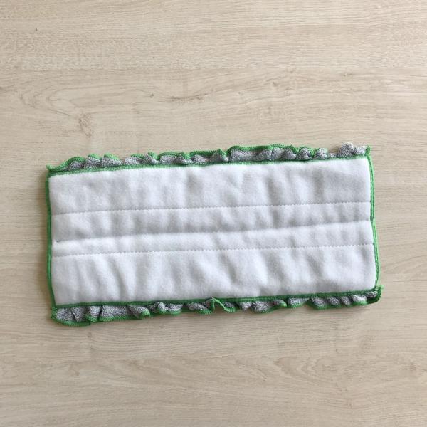 100% polyester absorb water flat mop house keeping wet mop Chinese suppiler with scrape