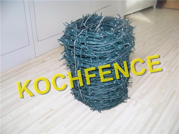 Buy Anti Oxidation Decorative Barbed Wire , Barbed Wire Cattle Fence Easy Installation at wholesale prices
