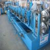 Z Purlin Roll Forming Machine with Cr Bearing Steel 16 Groups Roller Station for sale