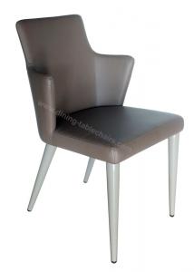Quality PU Polyurethane Upholstered Dining Chair Livingroom Chair Leisure Chair for sale