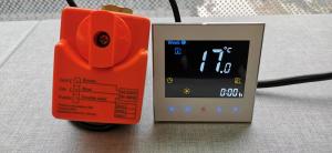 Quality Fireproof Modbus Fan Coil Unit Thermostat With NTC Sensor for sale
