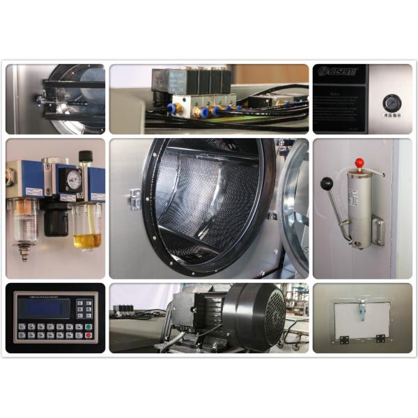 100Kg Front Loading Blanket Laundry Washing Machine With Steam Electricity Heating