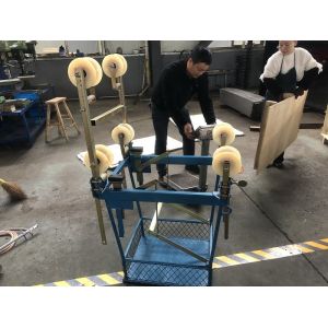 Four Bundle Conductors Overhead Lines Bicycle Overhead Vehicle Inspection