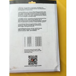 Round Hole Circuit Board Breadboard Solderless Bread Board Aluminum Plate