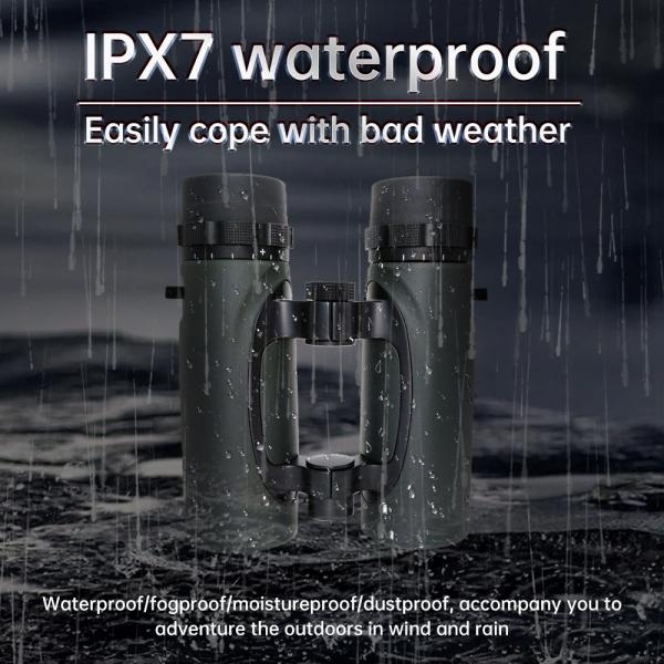7x42 Binoculars with ED Glass and built-in simple distance measurement scale for Adults and Kids Bird Watching Hunting