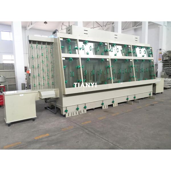 Patterns Logos Textures Vertical Etching Machine For Stainless Steel Metal Surfaces