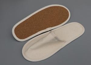 China Cotton Velour Hotel Amenity Supplies Slippers Flip Flop Open Toe on sale