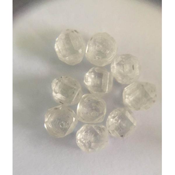 Synthetic uncut diamond HPHT white rough diamond lab grown diamond for jewelry vvs vs DEF