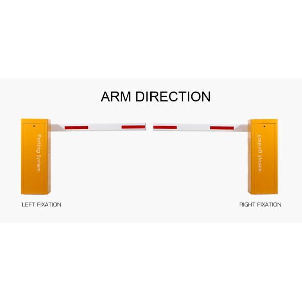 car parking and toll access control automatic articulated DC parking boom barrier gate with long range rfid reader