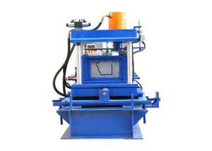 China Advanced Eaves Gutter Rolling Machine 4KW Hydraulic Power PLC Control System on sale