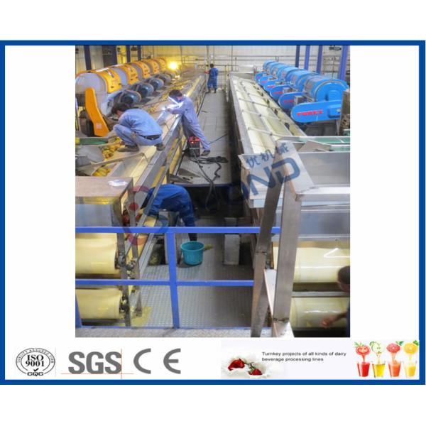 Fruit Juice Processing Equipment Orange Processing Line 5000kg / Hour ISO9001 CE/SGS