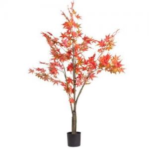 Quality Japanese Maple Bonsai Tree Beautiful Artificial Arrangement Minimal Care YC068 for sale
