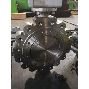 Class 600 Bidirectional 120 Inch Industrial Butterfly Valve