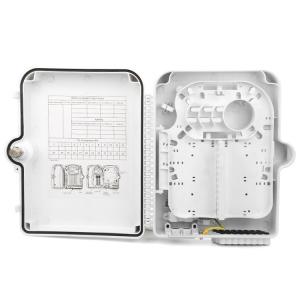 Quality ODB NAP Fiber Access Terminal Box , 24 Core FTTH Outdoor Optical Distribution Box for sale