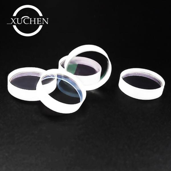T80% 12.7*3mm 0 Degree Laser Output Lens Quzrtz Circular For Laser Machine