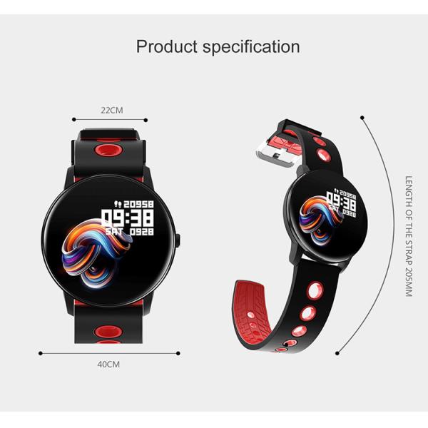 H25 Temperature Smart Ring 160mAh BLE4.0 Exercise Watch Band Equipment