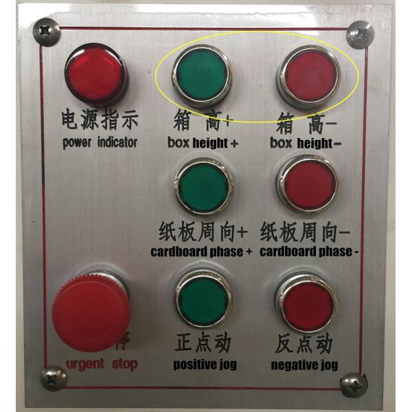 Model 2000 Automatic Carton Box Slotting Forming Machine High Precision