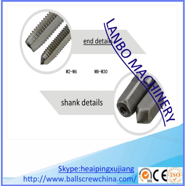 straight flute taps/Metric Plug Tap Drill