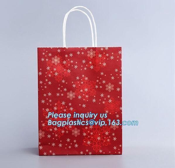 paper carrier bags wholesale paper bags with ribbon handle,Portable paper single bottle gift wine bag customized paintin