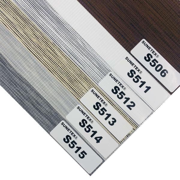 Buy Korea Style 100% Polyester Solid Color Zebra Blind Blackout Fabric For Window Blind at wholesale prices