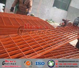 China 6m Painted Steel Grating on sale