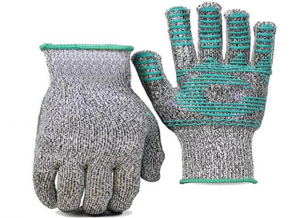 Buy Washable Cut Proof Work Gloves Silicone Palm Coating Long Wrist Wrap Cuff at wholesale prices
