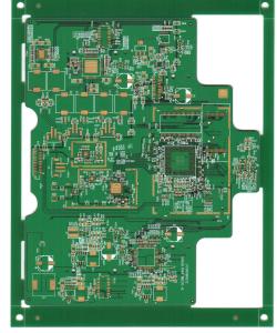 Rigid 6 layer FR4 Printed Circuit Board, Rohs compliant, ENIG Surface Finish,