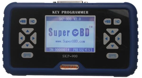 SuperOBD SKP900 Handheld OBD2 Car Key Programmer V4.5 No Need Pin Code When Do