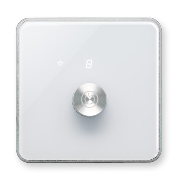 Buy ZigBee Dimmer Switch 1Gang With Knob & Level Displayectrical Power Touch Switch Panel at wholesale prices