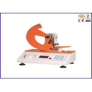 GBT455 35 Degree Tearing Resistance Tester , 50Hz Paper Testing Instruments