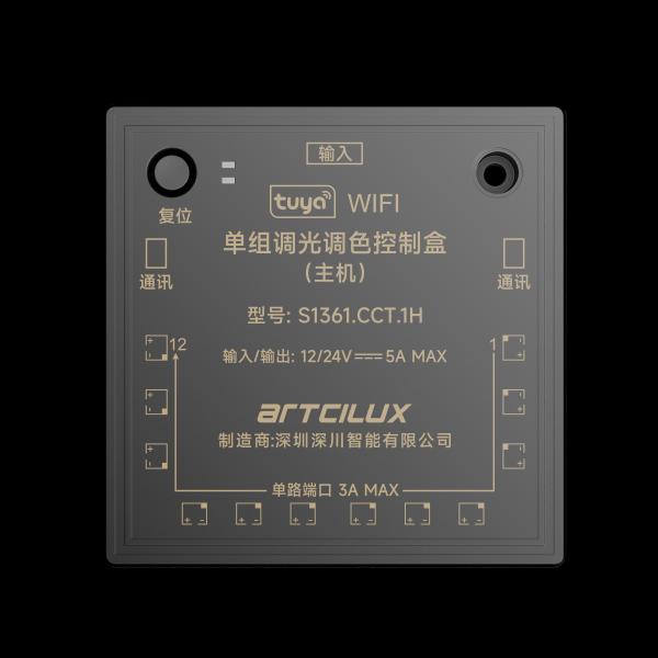 Buy LED Wireless Control Receiver Sensor Switch 2.4GHz Dimming CCT Tuner Controller at wholesale prices