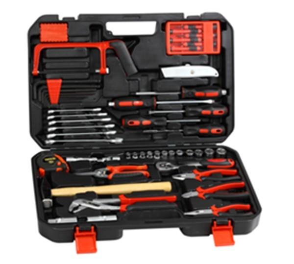 Buy 83 pcs professional tool set,with ratchet handle ,spark plug socket ,combination wrench . at wholesale prices