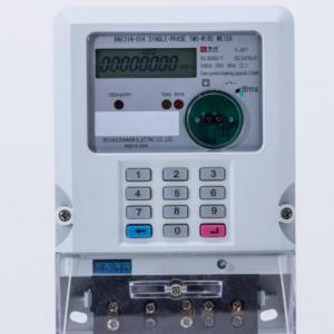 Quality Intelligent Prepaid Electricity Meter 3 Phase Energy Meter OBIS display LCD display for sale