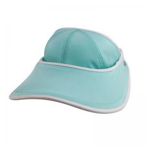 Quality Custom Logo Pvc Plastic Plastic Sun Visor Cap , Womens Visor Sun Hats for sale