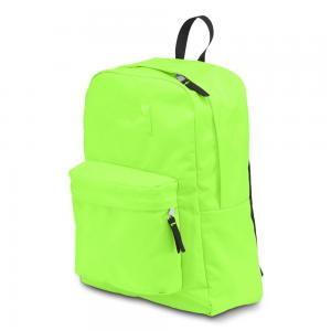 Quality Customizable Outdoor Sports Backpack Light Green For High School Girls / Boys for sale
