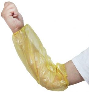 China White PE Disposable Oversleeve 18 Inch Sleeve Protectors For Arms on sale