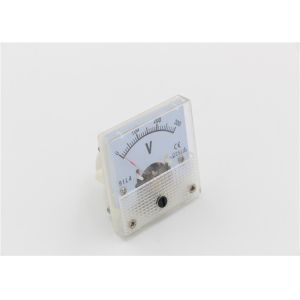 DC Current Analog Panel Voltmeter High Impedance Analog Frequency Meter