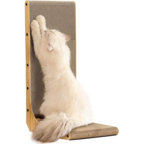 Sustainable Reversible Cat Scratching Pad Durable Cat Scratcher Lounge