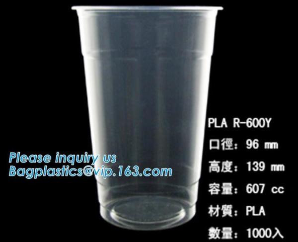 Buy PLA compostabale Cup, PET Cup, PP Cup, PS Top Snack Cup Straw, Food Takeout Box, Salad Plastic Bowl Pulp at wholesale prices