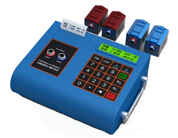 Buy RS485 Potable Ultrasonic Flow Meter With Printer Transducer Mounting Bracket at wholesale prices