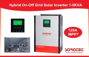 Quality Pure Sine Wave Output hybrid on grid inverter Built in MPPT Solar Controller for sale
